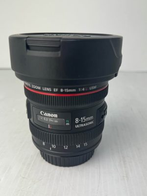 Canon EF 8-15mm camera lens #GN431333