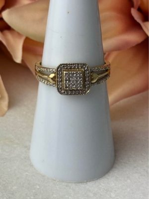 9ct yellow gold ring #GN429603
