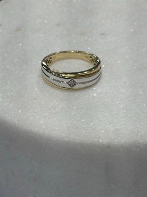 9ct yellow/White gold ring #GN430758