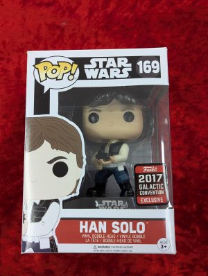 Pop! Star Wars Han Solo 2017 Galactic Convention Exclusive Vinyl #169 - BP431968
