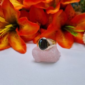 9ct Yellow Gold Solitaire Dress Ring TW389482