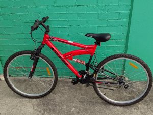 Ascend 18-Speed Dual-Suspension Hybrid Bike (D55-66) - BP422029