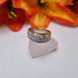9ct Yellow Gold Cluster Ring TW422602