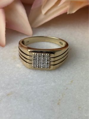 9ct yellow gold ring #GN425925