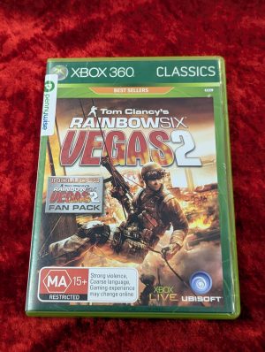 XBOX 360 Tom Clancy's Rainbow Six Vegas 2 Video Game - BP406635