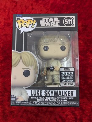 Pop! Star Wars Luke Skywalker 2022 Galactic Convention Exclusive Vinyl #511 - BP431949
