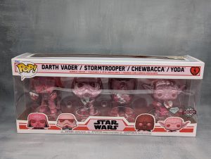 Pop! (Darth Vader, Stormtrooper, Chewbacca,Yoda) Diamond Special Edition 4Pack Vinyls - BP431913