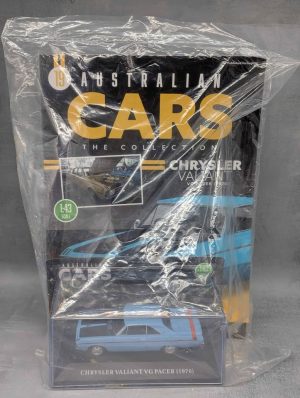 Australian Cars The Collection Chrysler Valiant VG Pacer (1970) Model Car & Magazine - BP429756-6