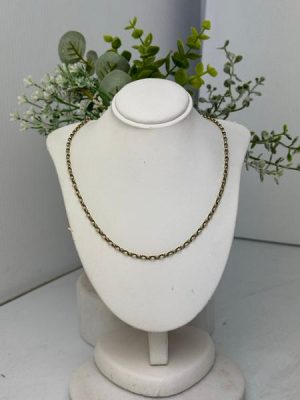 Cable Link 9ct Chain - GN428770