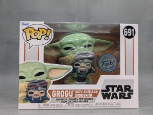 Pop! Star Wars Grogu with Anzellan Droidsmith Vinyl #691 - BP431917