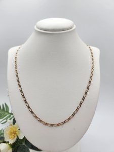 9ct Yellow Gold Figaro Chain GN421076