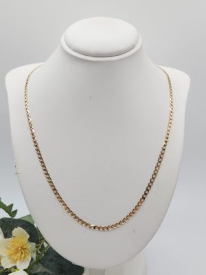 9ct Yellow Gold Curb Link Chain GN426550