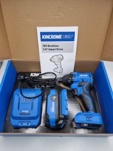 Kincrome 18V Impact Driver w/ Battery & Charger New in Box - IP421286