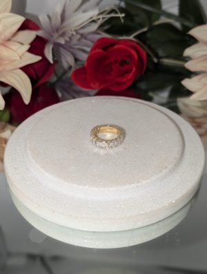 18CT Gold Ring with Lab Grown Diamonds Valuated - BP408151-1