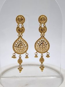 22ct Yellow Gold Earrings GN404077
