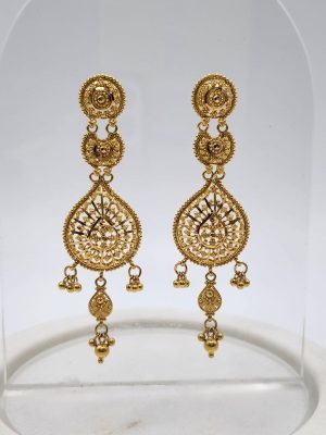 22ct Yellow Gold Earrings GN404077