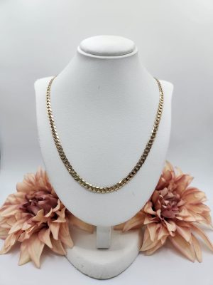 9ct Yellow Gold 70cm Curb Link Chain GN435687