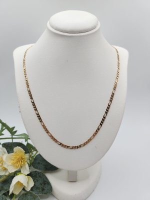 9ct Yellow Gold Figaro Chain GN432314