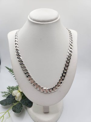 Silver Curb Link Chain GN436326