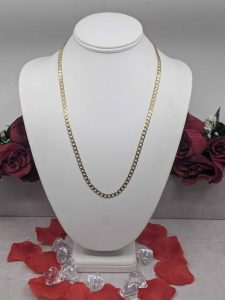 9ct Gold Unisex Curb Link Chain - BL338123