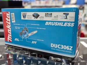 Makita 18Vx2 Brushless Top Handle 300mm Chainsaw Skin-Only (DUC306Z) - BP431592