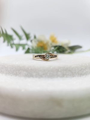 9ct Yellow Gold and Diamond Ring GN434915