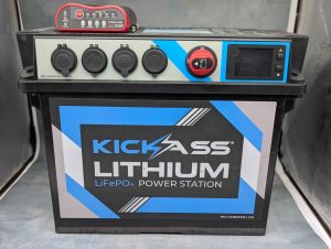 KickAss Lithium LiFePO4 Battery Power Station (KAJBLBASE | V1.8) - BP434096