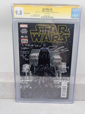Graded and Signed Star Wars Comic - BL433982
