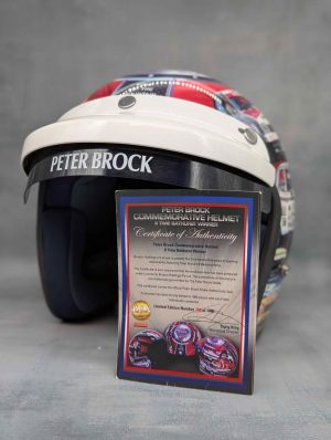 Peter Brock Commemorative Helmet w/ C.O.A (750/1000) - BP418203