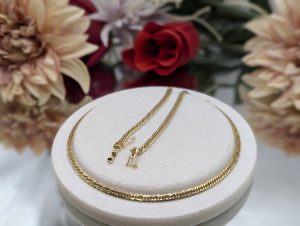 Unisex 18CT Yellow Gold Curblink Chain Necklace (20.7gms) - BP435685