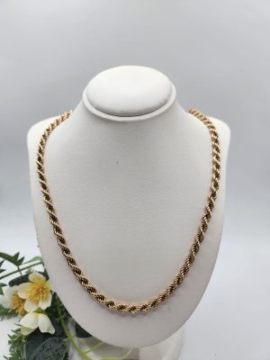 9ct Yellow Gold Rope Chain GN422807