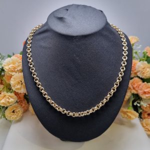 9ct Yellow Gold Belcher Chain TW435381