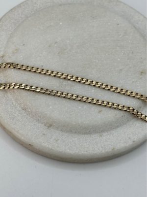 9ct Cuban Link Chain -GN408351