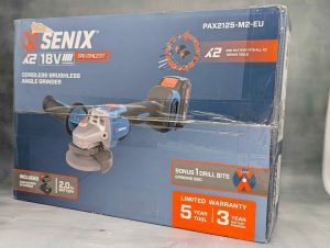Sealed Senix X2 18V Brushless Angle Grinder w/ 2Ah Battery & Charger - BP409905