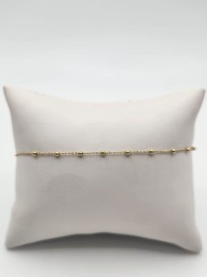 18ct Yellow Gold Bracelet with Cross GN438169