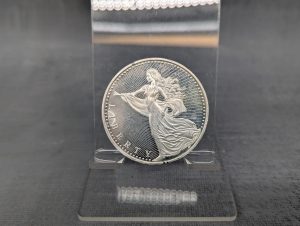 United Crypto States Silver 1oz Liberty "1000 Satoshi Bitcoin" Collectable Coin (2022) - BP440264