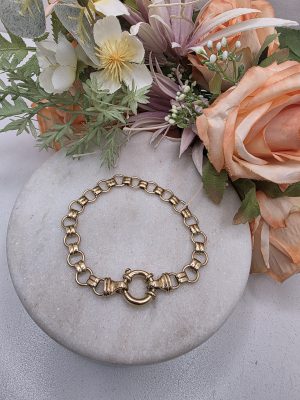 9CT Yellow Gold Bracelet - IP408891