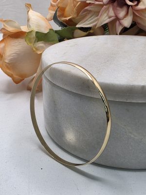 Ladies 18CT Yellow Gold Bangle 10.5 GMS - IP403690