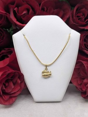 Ladies 9ct Yellow Gold Beenleigh Pendant - BL417299-7
