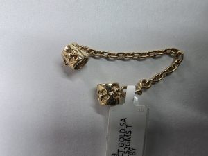 PANDORA 14CT GOLD SAFTETY CHAIN 2.52GMS - IP419043-19