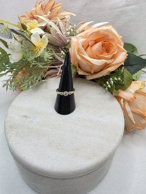 9CT Yellow Gold and Diamond Ring - IP434168