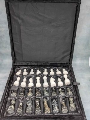 Unbranded Marbled Stone Chess Set - BP436267