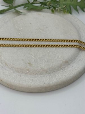 18ct Gold Cuban Chain - GN437764