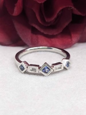Ladies 14ct White Gold Kalleti Ring - BL414142