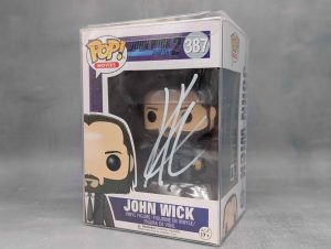 Pop! John Wick Chapter 2 Autographed Vinyl number #387 - BP440259