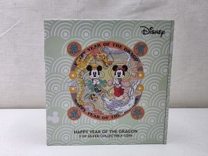 Disney Happy Year Of The Dragon 3oz Silver Collectable Coin - IP437430