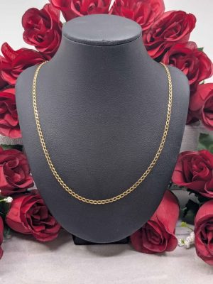 Unisex 9ct Yellow Gold Chain - BL421554