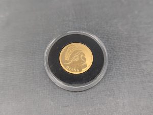 Downies Collectables 14CT Yellow Gold Diana People's Princess Commemorative Coin (1961-1997) - BP437918