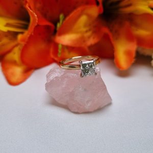 14ct Yellow Gold Diamond Solitaire Ring TW420855