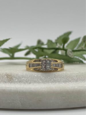 14ct Yellow Gold 1ct Diamond Ring - GN429932